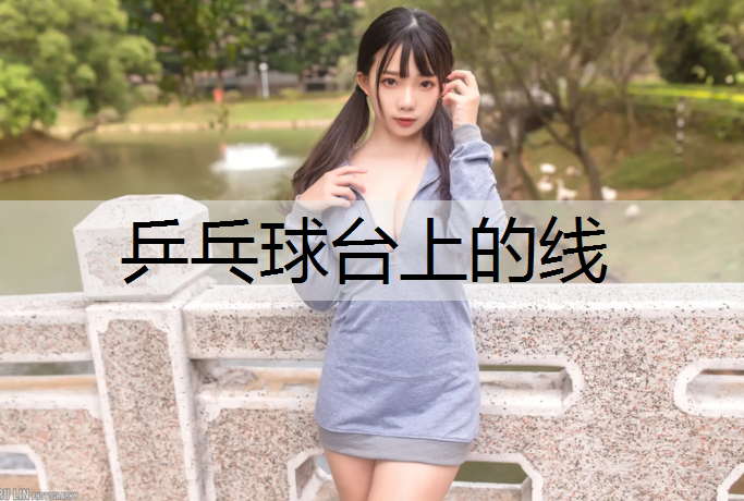 乒乓球台上的线