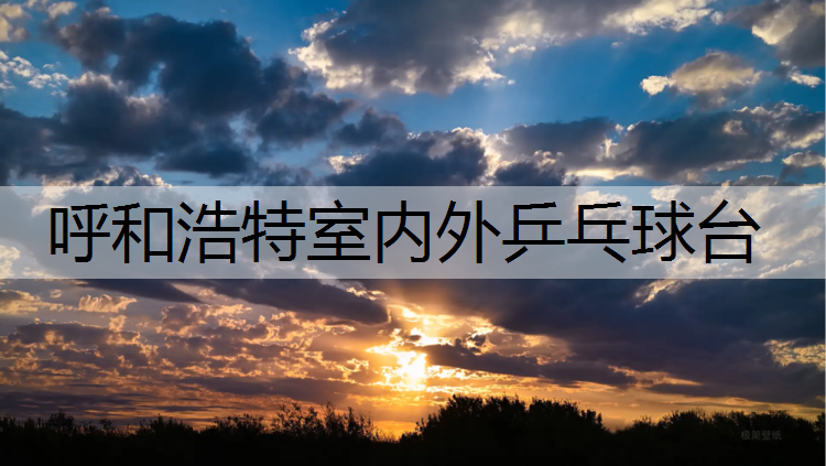 呼和浩特室内外乒乓球台
