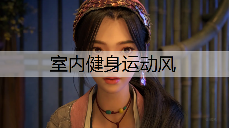室内健身运动风